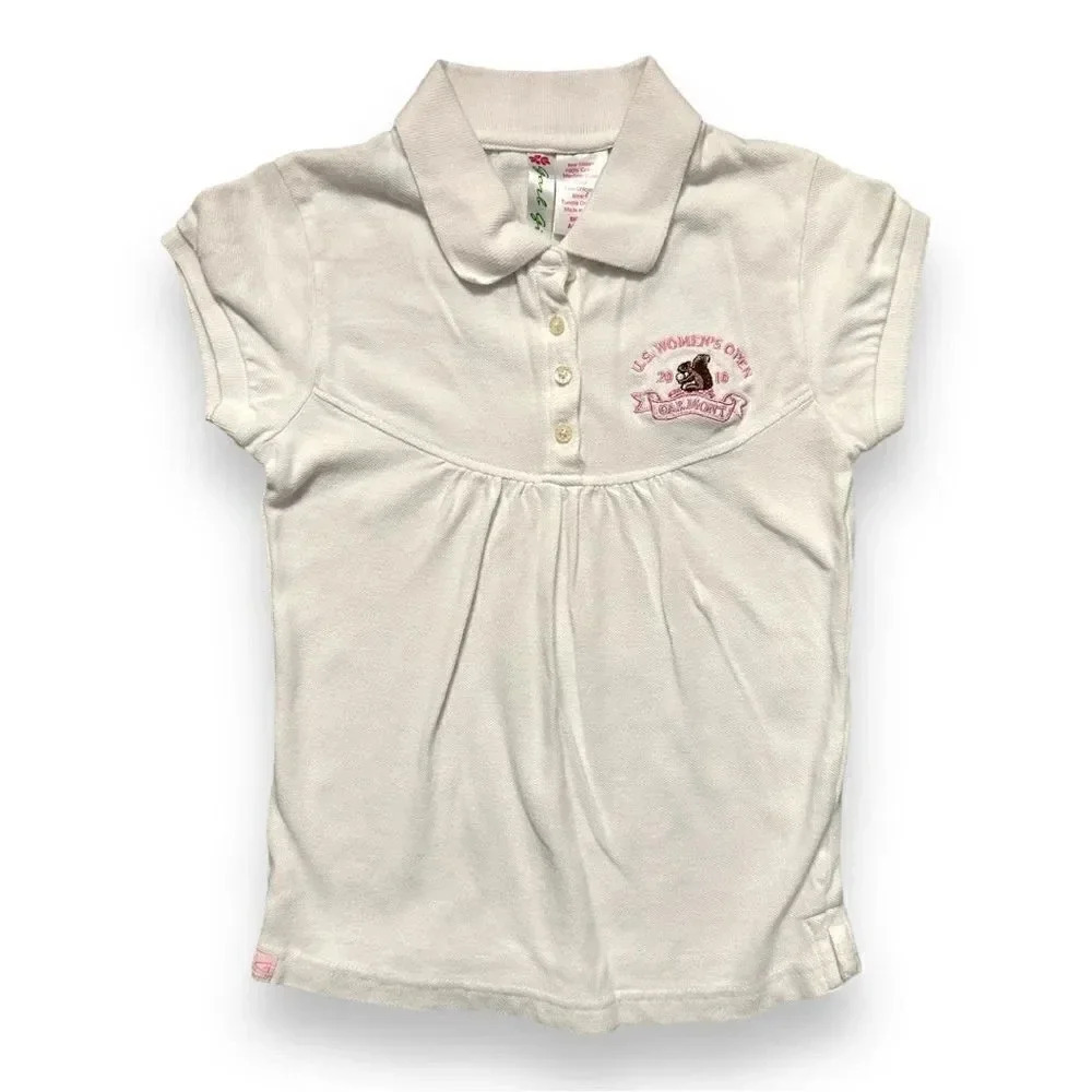 Garb Girl | Girls US Open Golf Polo (S/5-6 yrs)🏌️‍♀️💗
